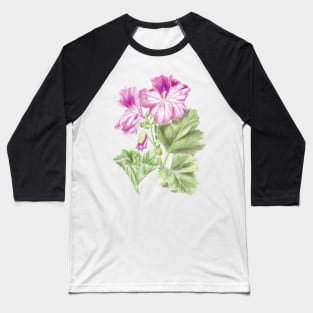 Royal geranium flower Baseball T-Shirt